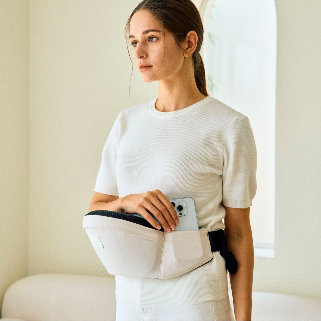 MerryTune Fit-Flex Light Weight Hipseat Carrier, UpTo 60inch Adjustable Noise-Free Comfort Waistband