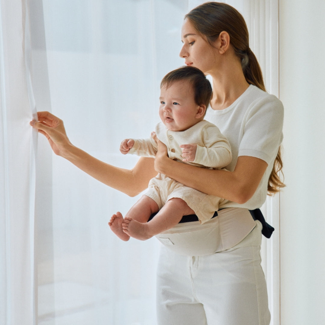 MerryTune Fit-Flex Light Weight Hipseat Carrier, UpTo 60inch Adjustable Noise-Free Comfort Waistband