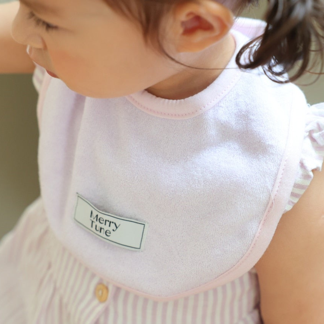 MerryTune Essential Light Baby Drool Bibs, Light Weight, Soft Touch and Absorbent Fabric with Modal