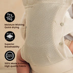 MerryTune Double-Care Newborn Baby Carrier - 3D AirMesh Breathability, Parent & Baby Friendly Design