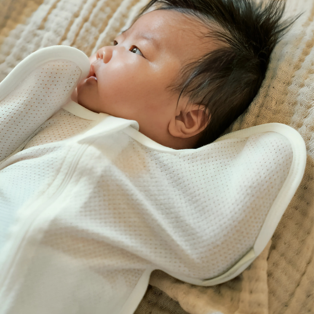 MerryTune Newborn Swaddle Performance Suit Butterfly Shape, Organic, Breathable & Functional Fabric