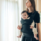 MerryTune Double-Care Newborn Baby Carrier - 3D AirMesh Breathability, Parent & Baby Friendly Design