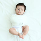 MerryTune Newborn Baby Silent Swaddle Strap - Noiseless Velcro, Breathable & Soft Fabric