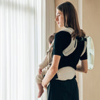 MerryTune Double-Care Newborn Baby Carrier - 3D AirMesh Breathability, Parent & Baby Friendly Design