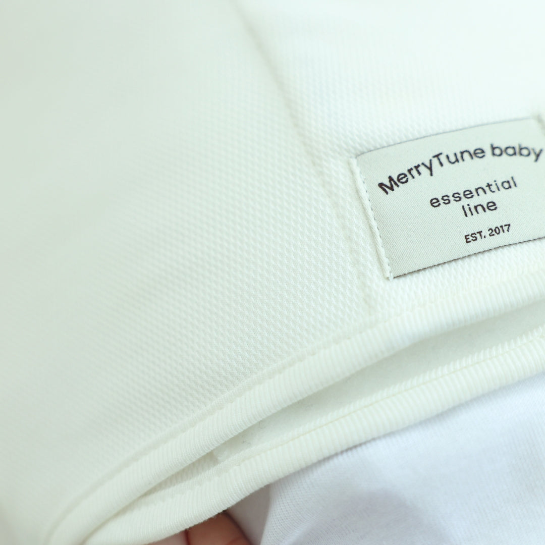 MerryTune Newborn Baby Silent Swaddle Strap - Noiseless Velcro, Breathable & Soft Fabric