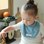 MerryTune Essential Light Baby Drool Bibs, Light Weight, Soft Touch and Absorbent Fabric with Modal