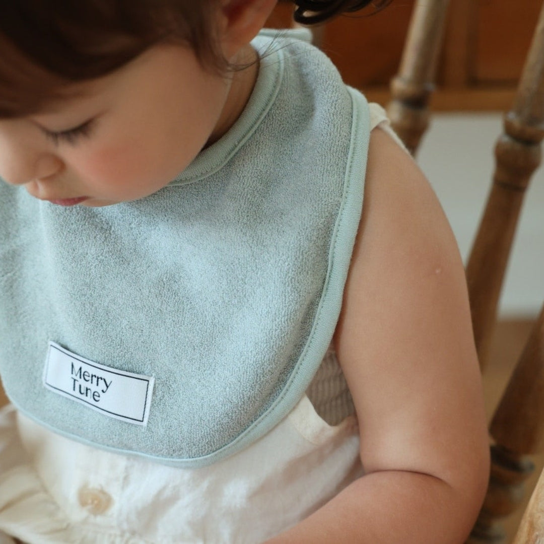MerryTune Essential Light Baby Drool Bibs, Light Weight, Soft Touch and Absorbent Fabric with Modal
