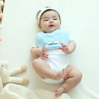 MerryTune Essential Light Baby Drool Bibs, Light Weight, Soft Touch and Absorbent Fabric with Modal